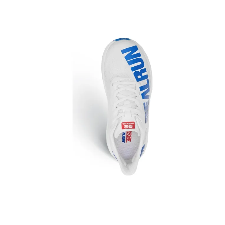 R2 REALRUN Marathon Running Shoes Unisex White Blue Red-3
