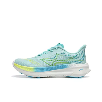 HEALTH Flowing Shadow Cushioning Wear Resistant Low Top Sprint Running Shoes Unisex Aqua