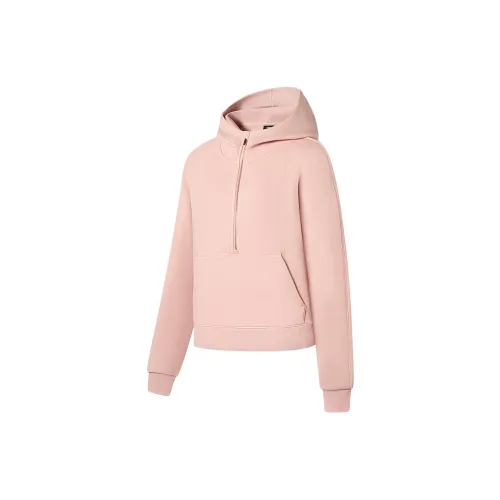 LINING Training Series Sweatshirts Women's New Mist Rose Pink