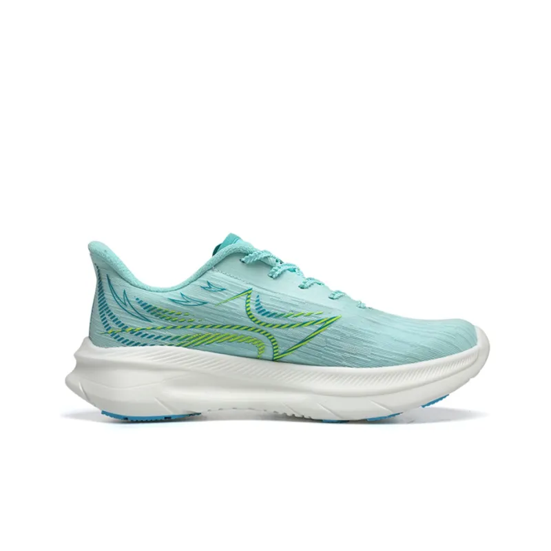 HEALTH Flowing Shadow Cushioning Wear Resistant Low Top Sprint Running Shoes Unisex Aqua-1