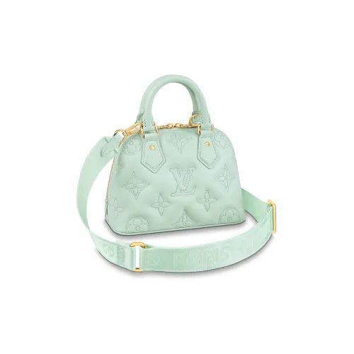 LOUIS VUITTON Alma BB Quilted Water Green