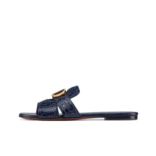 DIOR 30 Montaigne Slide Slippers Women's Indigo