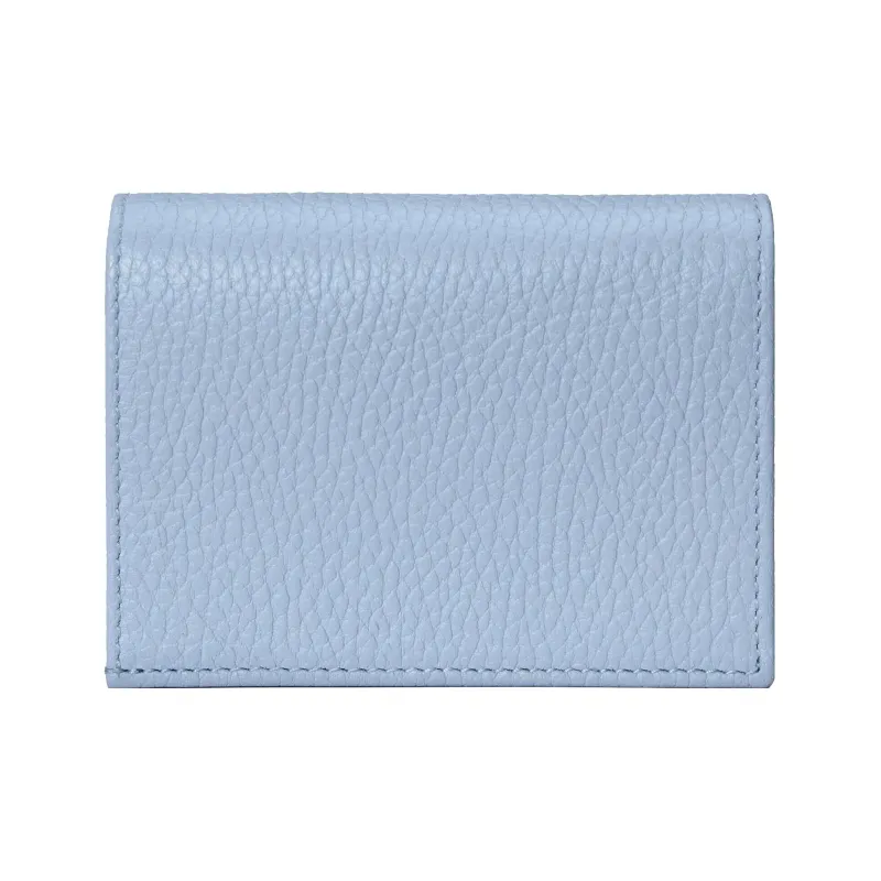 GUCCI GG Marmont Leather Card Holder Wallet Regular Women's Blue-5