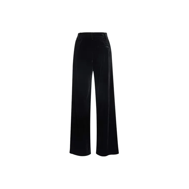 TAMMY TANGS Moderate Casual Pants Women's Black-1