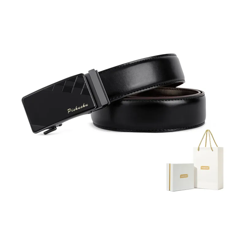 PISHUSHU Leather Belts Men-6