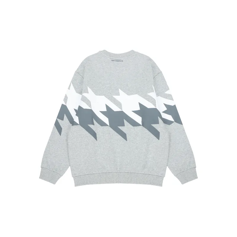 New Balance Sweatshirt Unisex Light Gray-1