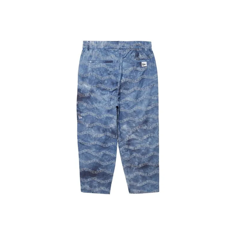 New Era Moderate Sports Pants Spring And Summer Men's Blue-1