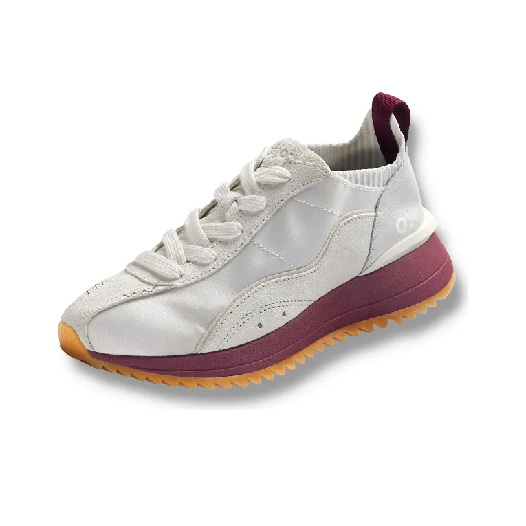 FAJO Ice Cream Silk Shoes Breathable Lightweight Low-Top Trendy Casual Shoes Unisex Red Bean Sand-1