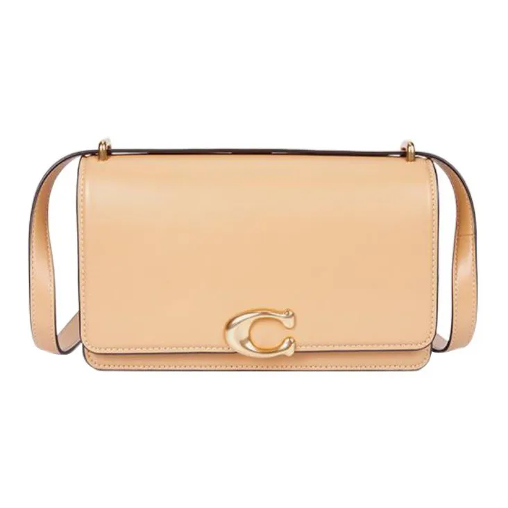 COACH Bandit Cow Leather Crossbody Bag Shoulder Bag Women's Umber-0