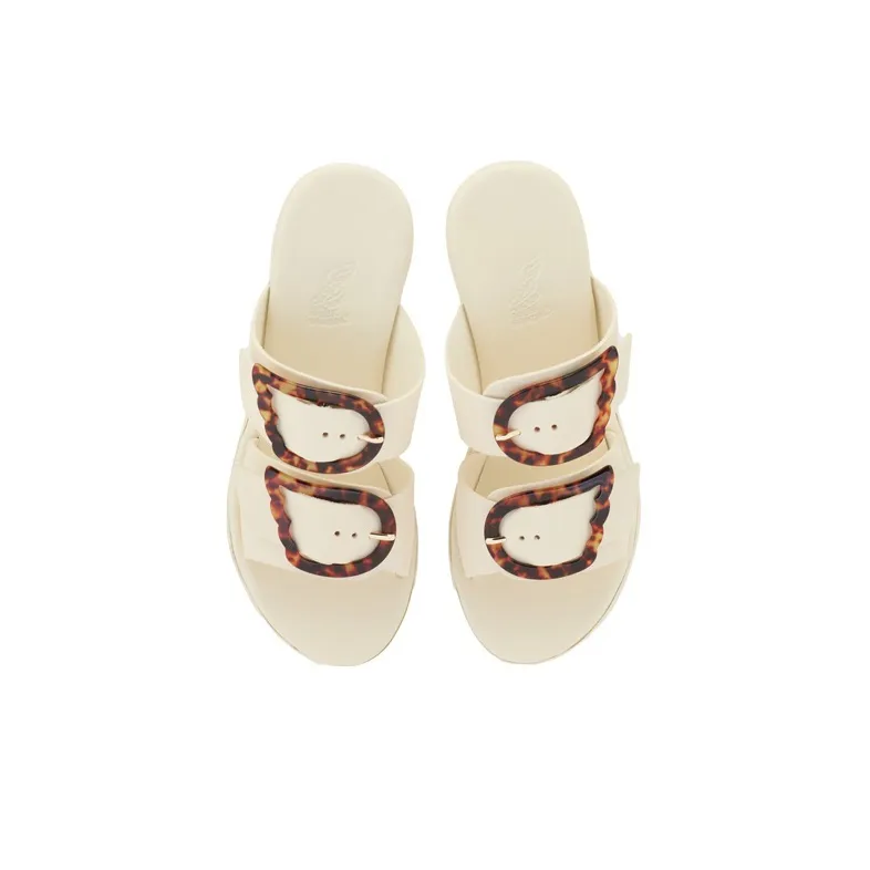 ANCIENT GREEK SANDALS Stylish Sandals Women's White-4