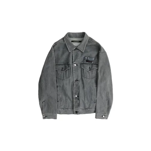 SONG FOR THE MUTE Denim Jackets Women's Gray