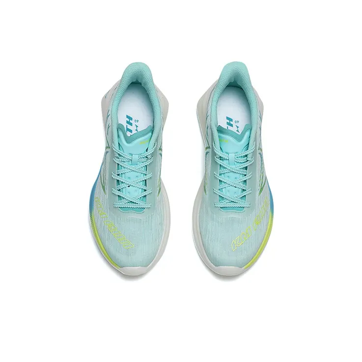 HEALTH Flowing Shadow Cushioning Wear Resistant Low Top Sprint Running Shoes Unisex Aqua-3