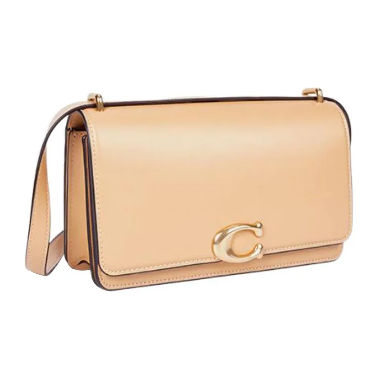 COACH Bandit Cow Leather Crossbody Bag Shoulder Bag Women's Umber-1