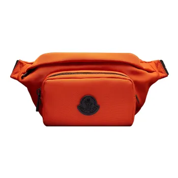 Moncler Durance Nylon Sling Bag Fanny Pack Men's Orange