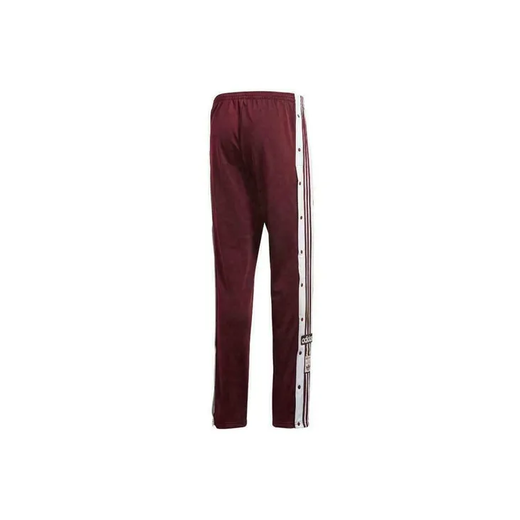 Adidas Originals Knitted Sweatpants Men's Dark Red-1