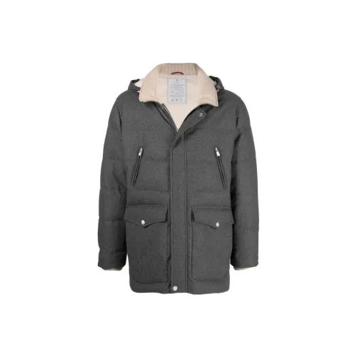 Brunello Cucinelli Feather-down Padded Coat