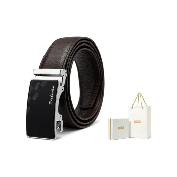 PISHUSHU Leather Belts Men