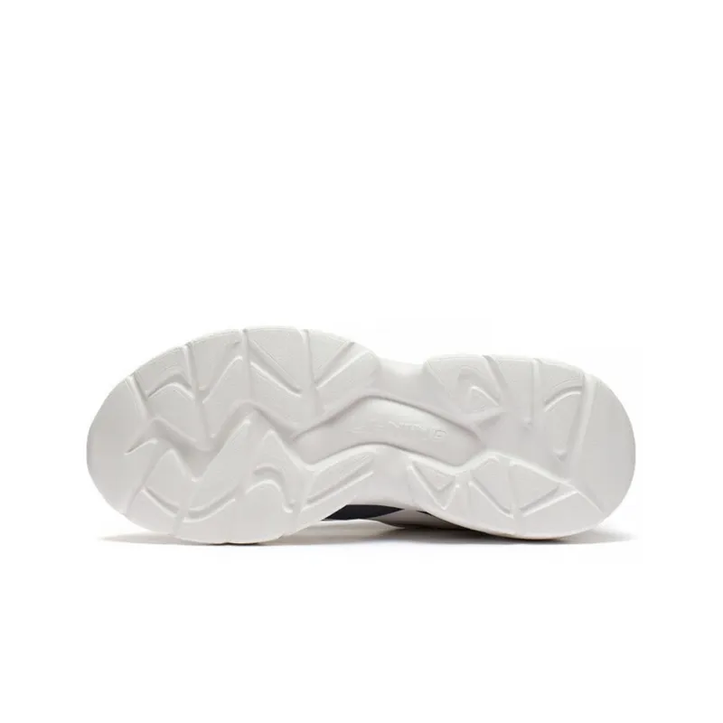 LiNing Flow Rock Flowing Rock Low Top Sports Casual Shoes Men's White Gray-4