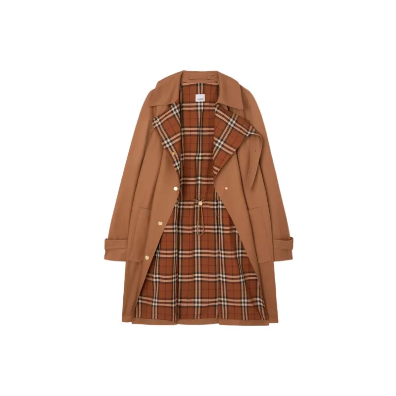 Burberry Coats Women's Camel-1