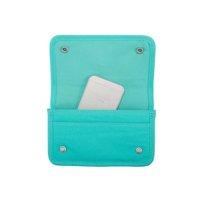 LiNing Fabric Small Square Bag Shoulder Bag, Crossbody Bag Regular Unisex Green-3
