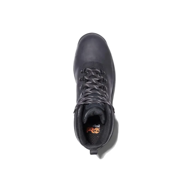 Timberland Flume Work Durable Breathable High-Top Outdoor Shoes Black-3