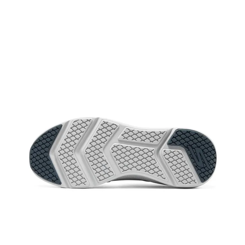 Skechers GO RUN Elevate Running Shoes Men Low Top Gray/Marine Blue-4