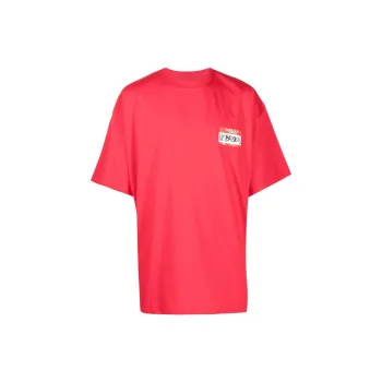 Vetements T-Shirts Unisex Red