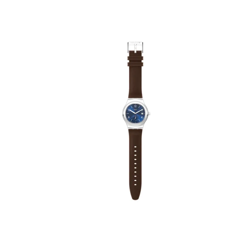 SWATCH Men 42mm Blue Watch SY23S410-1