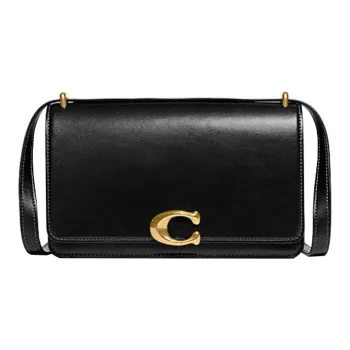 COACH Bandit Cow Leather Crossbody Bag Shoulder Bag Women's Black