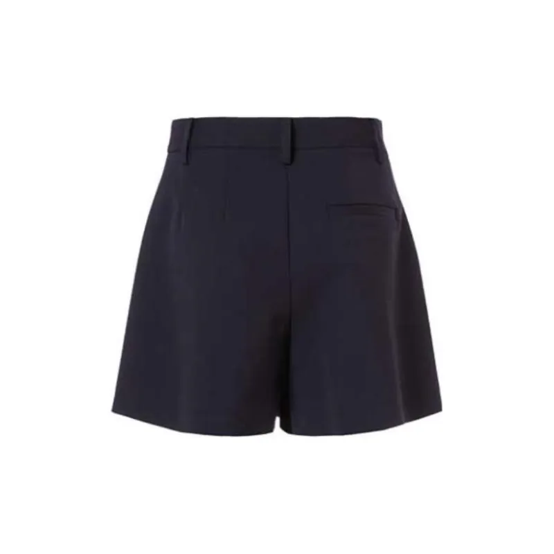 LOFT SHINE Casual Short Skirts Women's Black-1