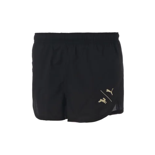 Puma X Tracksmith Collection Casual Shorts Men Black