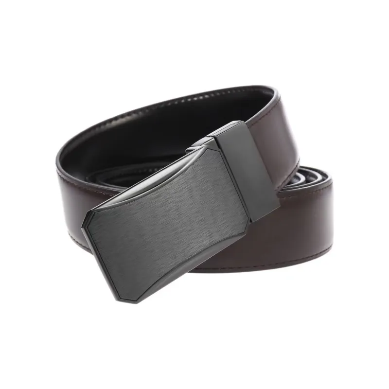ALIEN BANG Cow Leather Leather Belts Men's 3.5CM-3