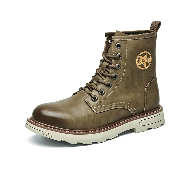 Jeep Short Martin Boot Men's Khaki-2