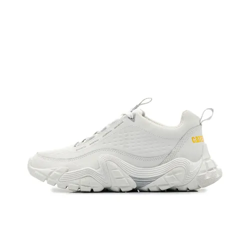 CAT Vapor Storm Collection Repowered Abrasion Resistant Breathable Low Top Casual Shoes Unisex White
