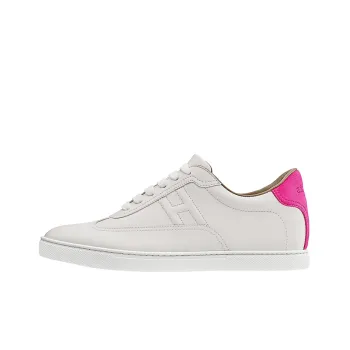HERMES Quicker Stylish Skateboarding Shoes Women's White Pink