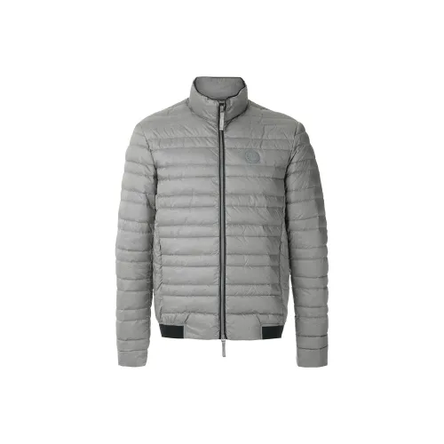 ARMANI EXCHANGE Puffer Jackets Men Gray