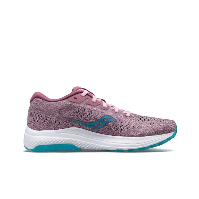 Saucony Clarion 2 Running Shoes Women's Low-Top Pink/White/Blue-1