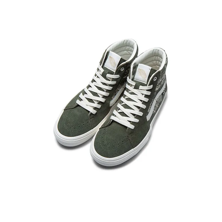 Vans SK8 HI Skate 'Dark Green'-2