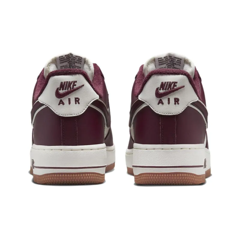 Nike Air Force 1 '07 LV8 'College Pack Night Maroon'-4