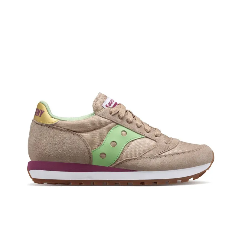 Saucony Jazz Series Running Shoes Women's Low Top Umber/Purple-1