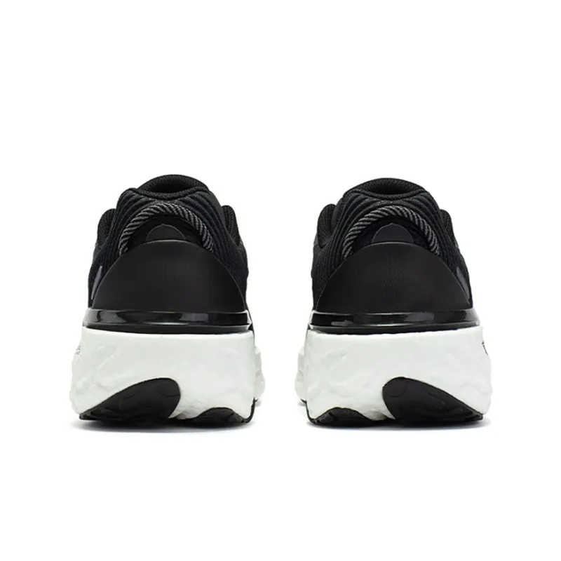 361° BOUND AIR 2.0 Waterproof Low Top Running Shoes Men's Black White Rainproof Comfortable Cushioning-3