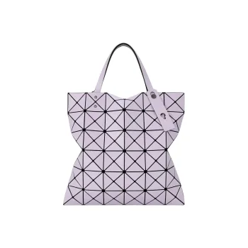 ISSEY MIYAKE Vinyl Chloride Resin Tote Bag Shopping Bag Handbag Shoulder Bag Regular Women's Taro Purple