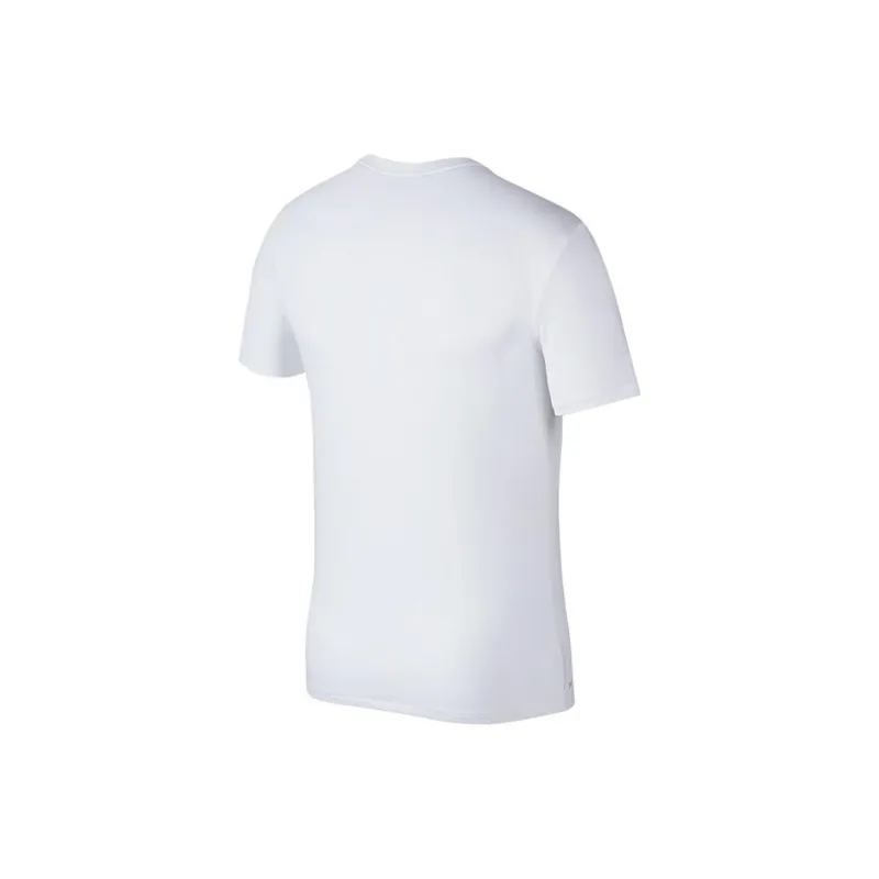 Nike T Shirts Men White-1