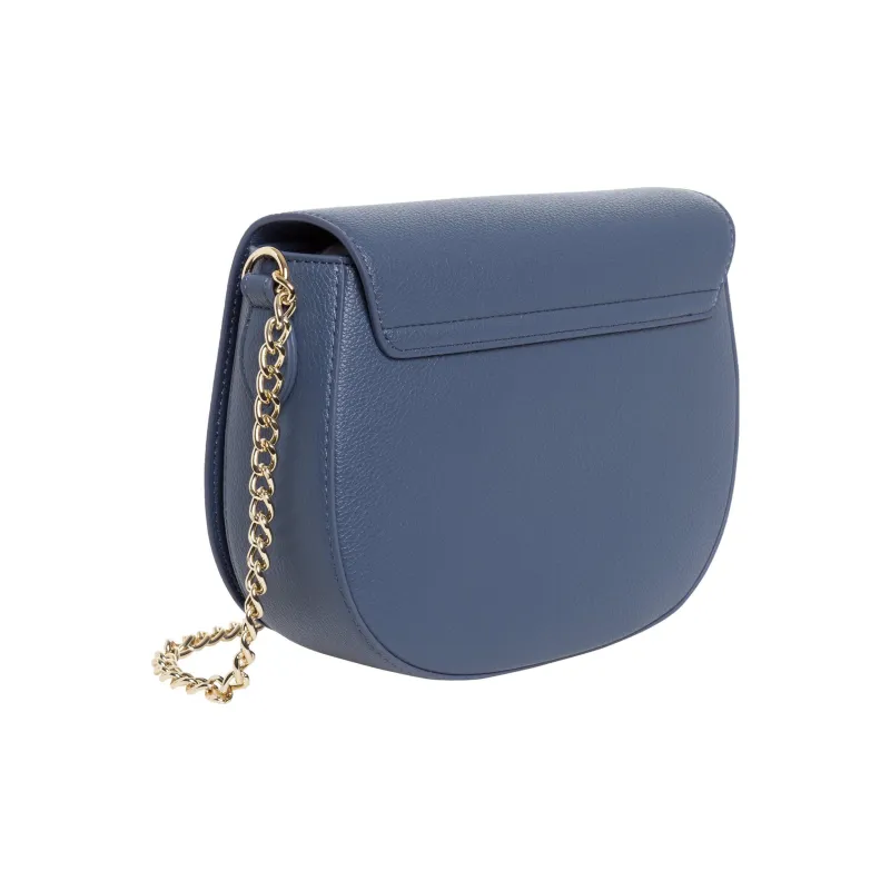 LOVE MOSCHINO Polyurethane Shoulder Bag Crossbody Bag Women's Blue-1