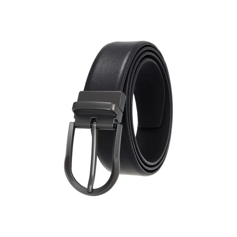 ALIEN BANG Cow Leather Leather Belts Men's 3.5CM-0
