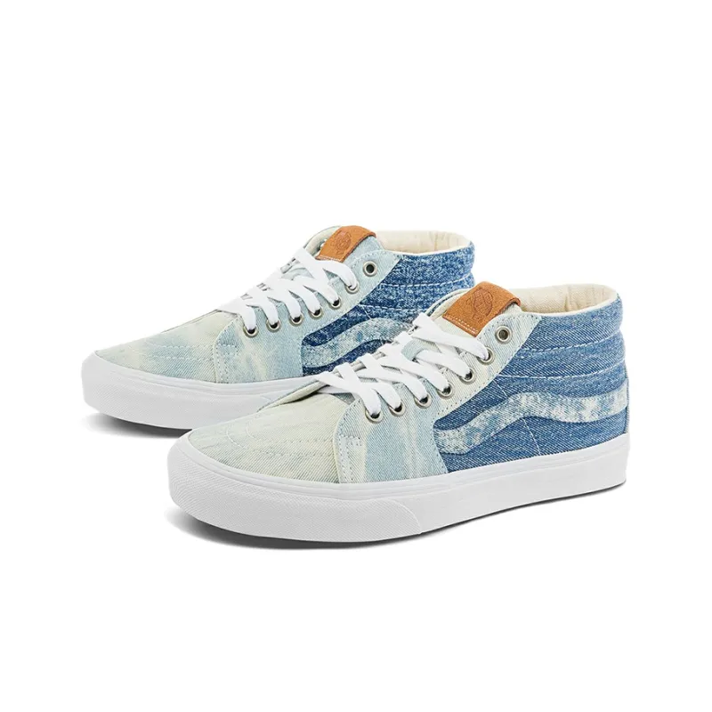 Vans Sk8 Mid 'Washed Denim'-1