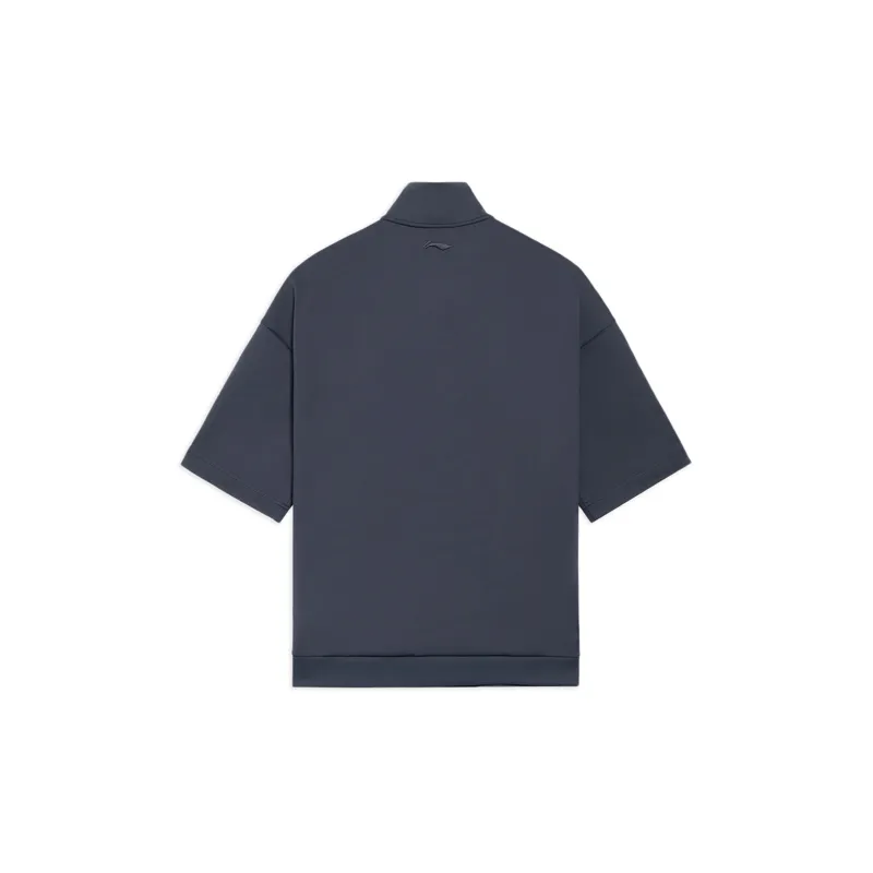 LiNing Sports Life Collection Sweatshirt Unisex Ink Wash Gray-1