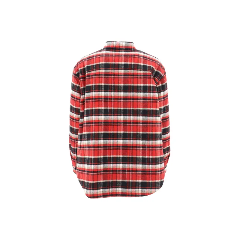 Balenciaga SS22 Shirt Loose Fit Style Men's Red-1