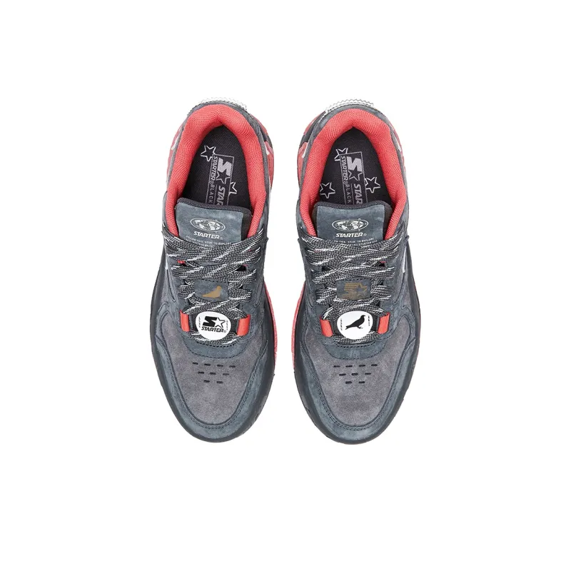 Staple X STARTER Skateboard Shoes Men Low Top Black/Gray-3