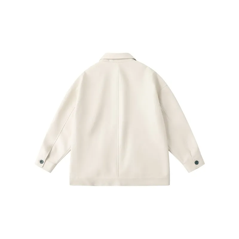 UNRETRO Loose Fit Jacket Women's White-1